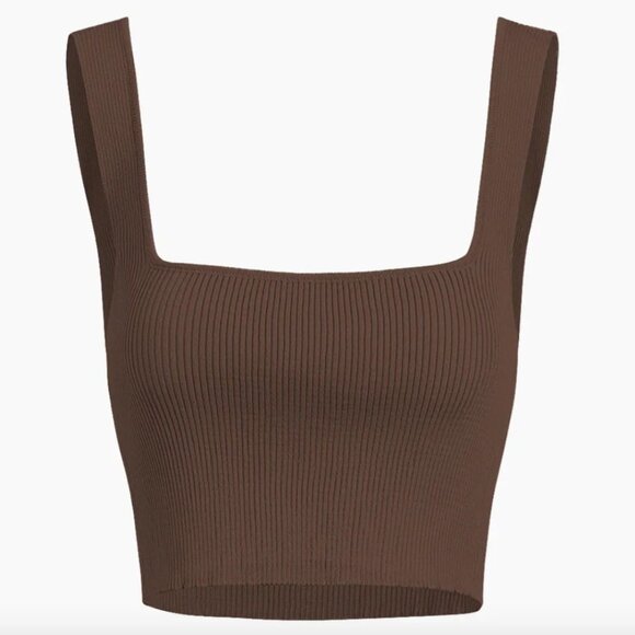 Commense Tops - NWT Commense Fresh Summer Rib Crop Top